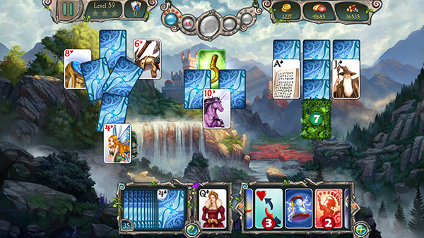 Avalon Legends Solitaire 3 screenshot