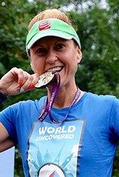 Eliza marathon World Uncovered run fog of world alternative