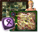 Runes of Avalon match-3 game